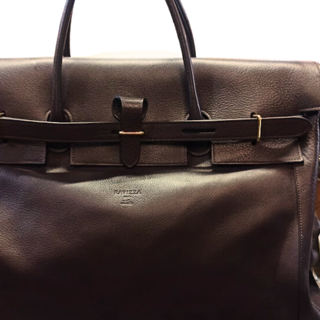 RAVIZZA - Borsa pelle martellata - immagine 3